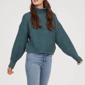 HM Ribbed Turtleneck Sweater